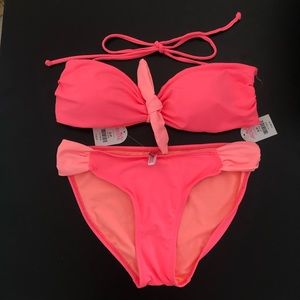 🌼 NWT Ardene Pink Bikini Swim Set
